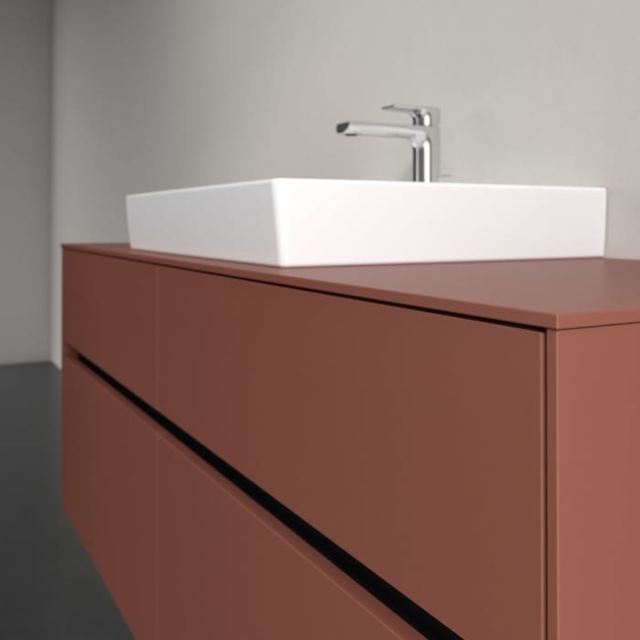 Villeroy & Boch Collaro Waschtischunterschrank 140 x 54,8 cm , mit LED-Beleuchtung, mit 4 Auszügen