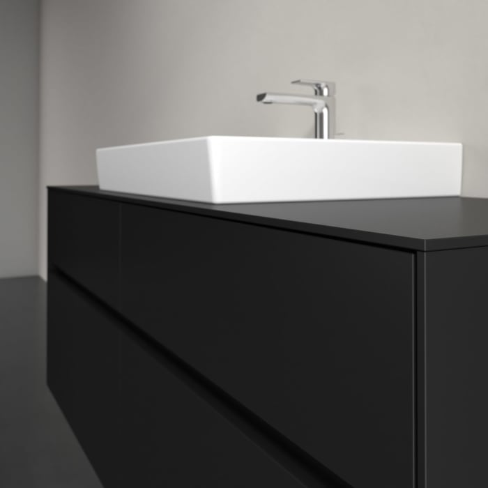 Villeroy & Boch Collaro Waschtischunterschrank 140 x 54,8 cm , mit LED-Beleuchtung, mit 4 Auszügen