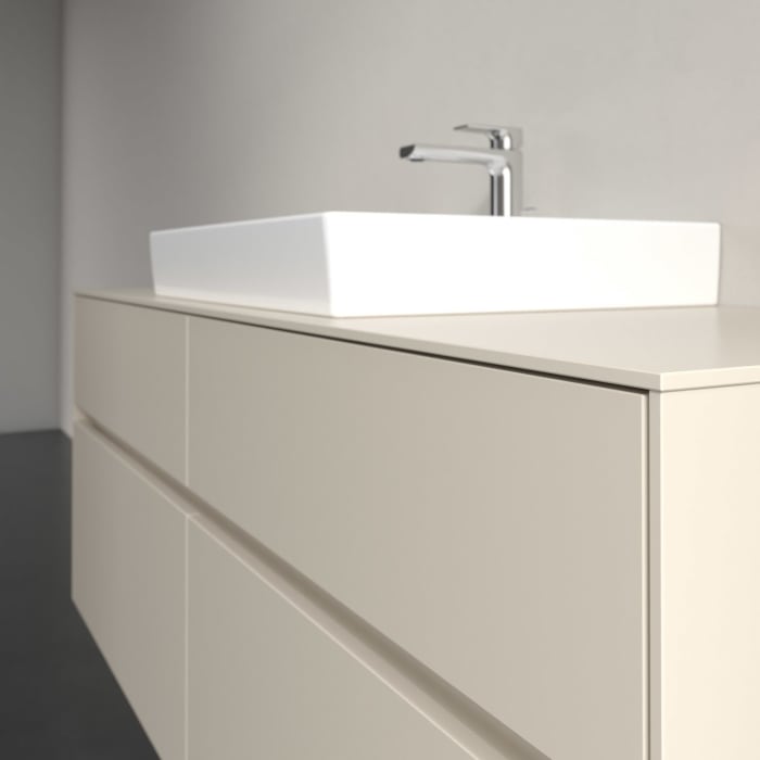 Villeroy & Boch Collaro Waschtischunterschrank 140 x 54,8 cm , mit LED-Beleuchtung, mit 4 Auszügen