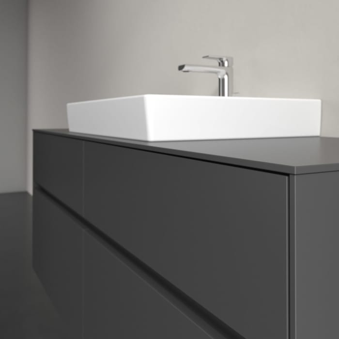 Villeroy & Boch Collaro Waschtischunterschrank 140 x 54,8 cm , mit LED-Beleuchtung, mit 4 Auszügen