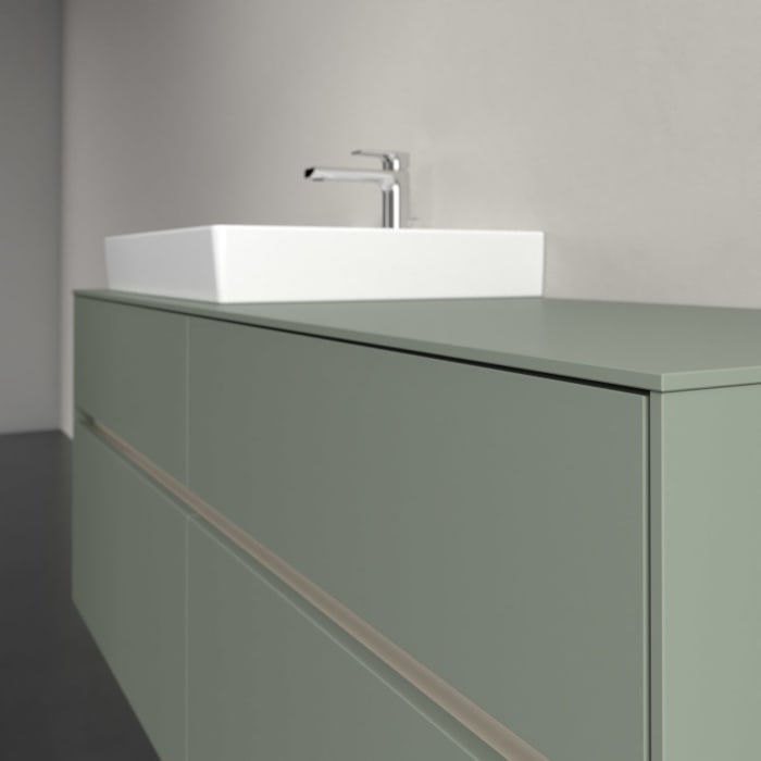 Villeroy & Boch Collaro Waschtischunterschrank 140 x 54,8 cm , mit LED-Beleuchtung, mit 4 Auszügen