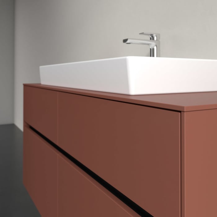 Villeroy & Boch Collaro Waschtischunterschrank 120 x 54,8 cm , mit LED-Beleuchtung, mit 4 Auszügen