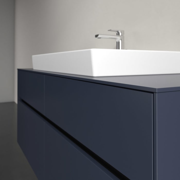 Villeroy & Boch Collaro Waschtischunterschrank 140 x 54,8 cm , mit LED-Beleuchtung, mit 4 Auszügen