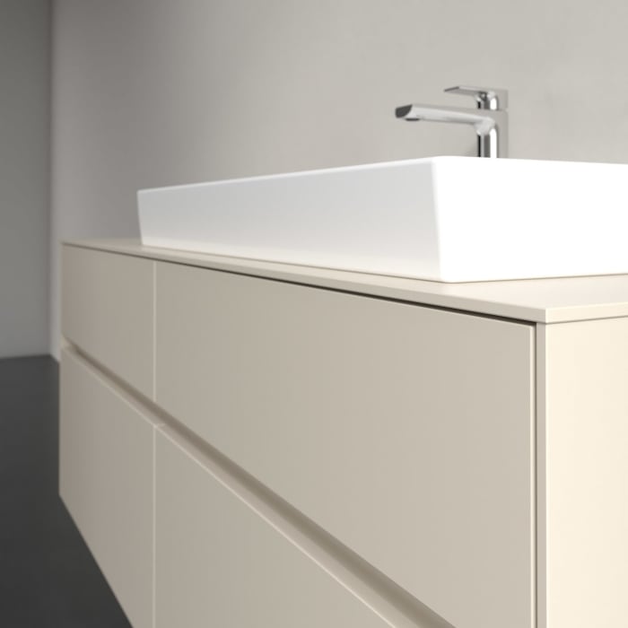 Villeroy & Boch Collaro Waschtischunterschrank 140 x 54,8 cm , mit LED-Beleuchtung, mit 4 Auszügen