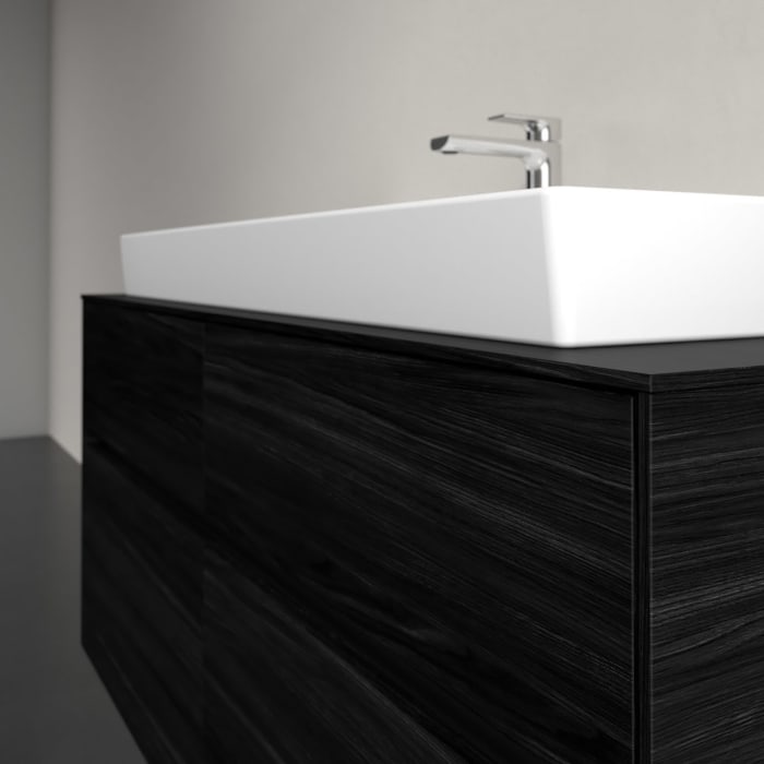 Villeroy & Boch Collaro Waschtischunterschrank 120 x 54,8 cm , mit LED-Beleuchtung, mit 4 Auszügen