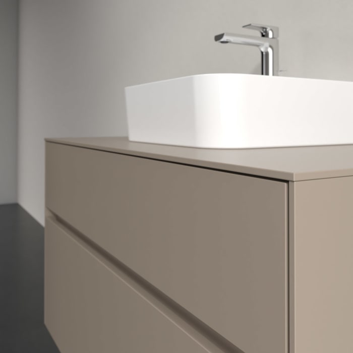 Villeroy & Boch Collaro Waschtischunterschrank 100 x 54,8 cm , mit LED-Beleuchtung, mit 2 Auszügen