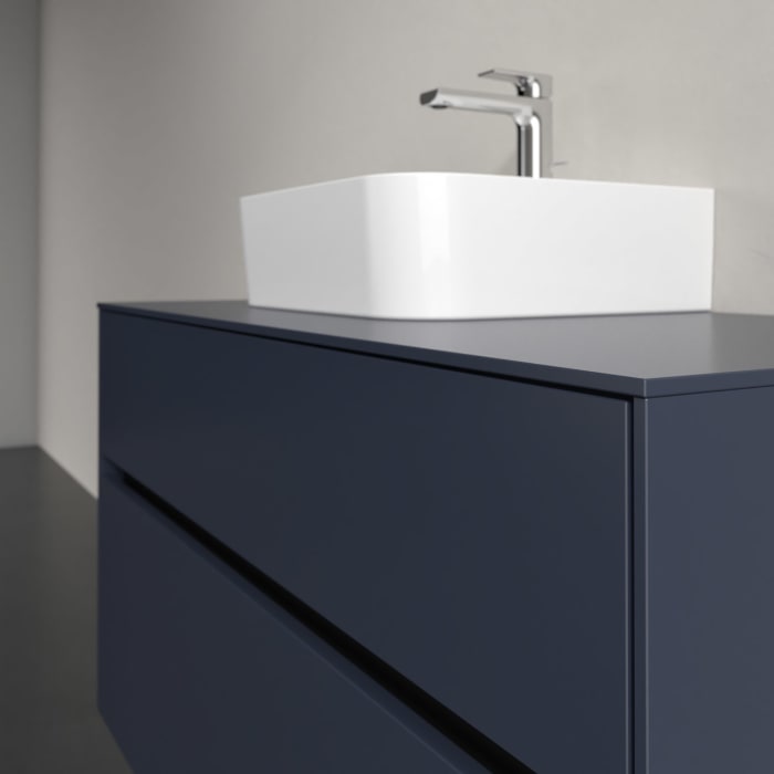 Villeroy & Boch Collaro Waschtischunterschrank 100 x 54,8 cm , mit LED-Beleuchtung, mit 2 Auszügen