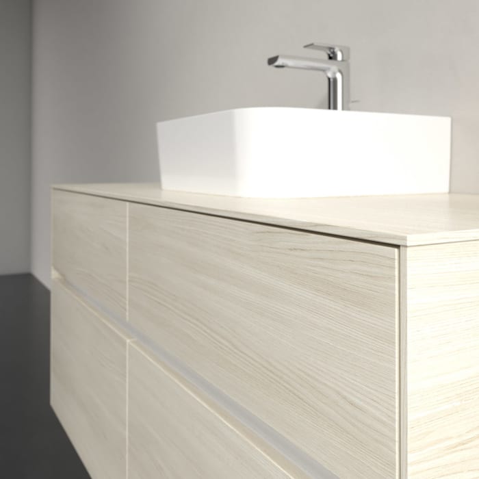 Villeroy & Boch Collaro Waschtischunterschrank 120 x 54,8 cm , mit LED-Beleuchtung, mit 4 Auszügen