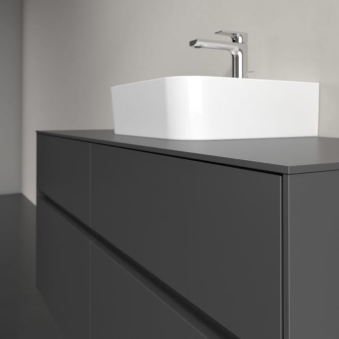 Villeroy & Boch Collaro Waschtischunterschrank 120 x 54,8 cm , mit LED-Beleuchtung, mit 4 Auszügen