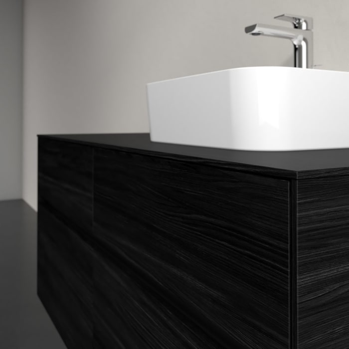 Villeroy & Boch Collaro Waschtischunterschrank 120 x 54,8 cm , mit LED-Beleuchtung, mit 4 Auszügen