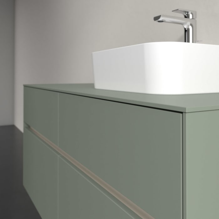 Villeroy & Boch Collaro Waschtischunterschrank 120 x 54,8 cm , mit LED-Beleuchtung, mit 4 Auszügen