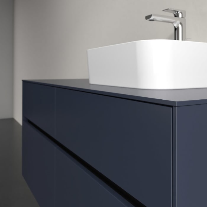 Villeroy & Boch Collaro Waschtischunterschrank 120 x 54,8 cm , mit LED-Beleuchtung, mit 4 Auszügen