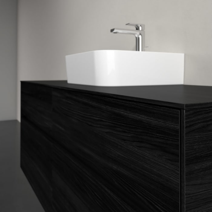 Villeroy & Boch Collaro Waschtischunterschrank 140 x 54,8 cm , mit LED-Beleuchtung, mit 4 Auszügen