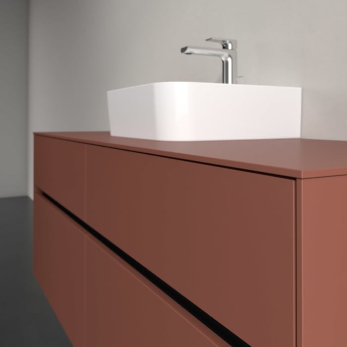 Villeroy & Boch Collaro Waschtischunterschrank 140 x 54,8 cm , mit LED-Beleuchtung, mit 4 Auszügen