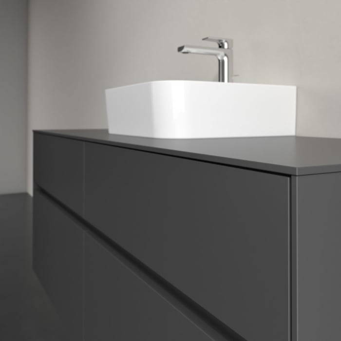 Villeroy & Boch Collaro Waschtischunterschrank 140 x 54,8 cm , mit LED-Beleuchtung, mit 4 Auszügen