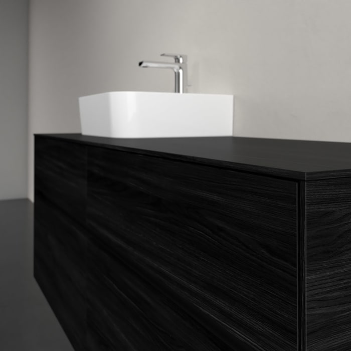 Villeroy & Boch Collaro Waschtischunterschrank 140 x 54,8 cm , mit LED-Beleuchtung, mit 4 Auszügen