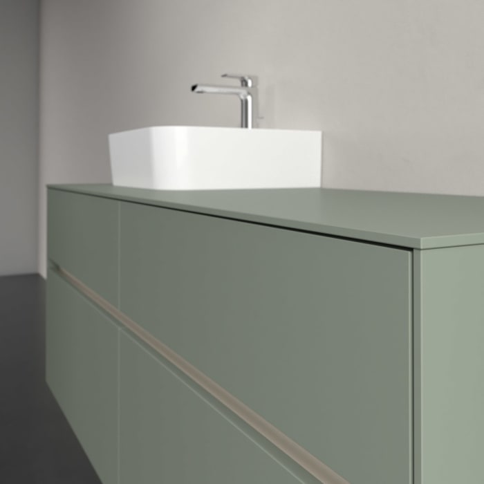 Villeroy & Boch Collaro Waschtischunterschrank 140 x 54,8 cm , mit LED-Beleuchtung, mit 4 Auszügen