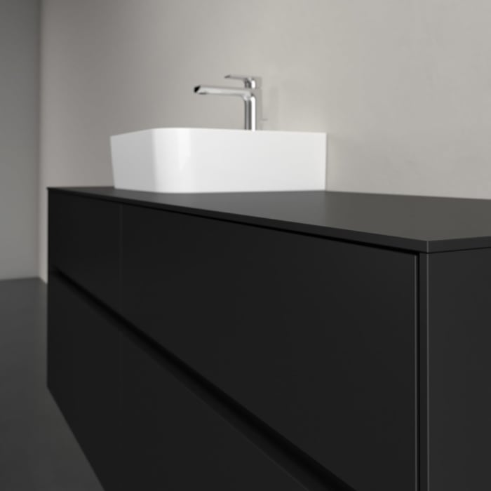 Villeroy & Boch Collaro Waschtischunterschrank 140 x 54,8 cm , mit LED-Beleuchtung, mit 4 Auszügen