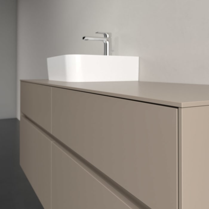 Villeroy & Boch Collaro Waschtischunterschrank 140 x 54,8 cm , mit LED-Beleuchtung, mit 4 Auszügen