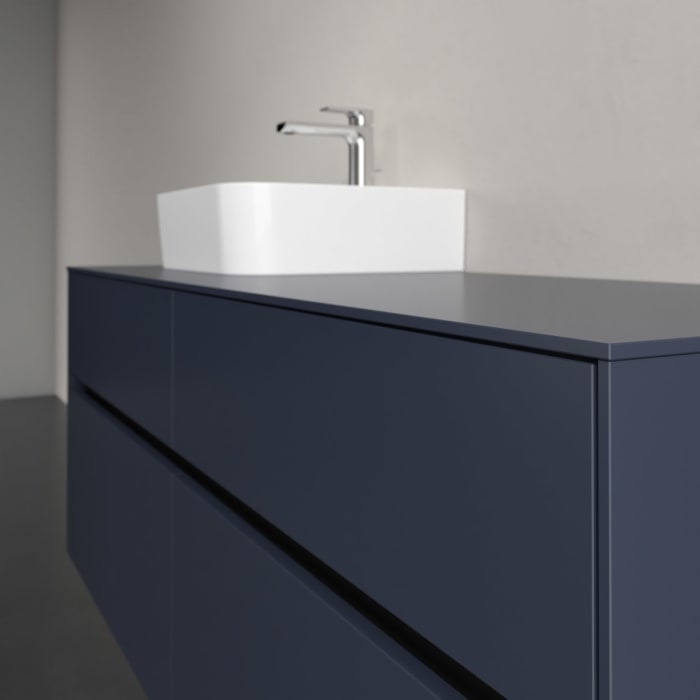 Villeroy & Boch Collaro Waschtischunterschrank 140 x 54,8 cm , mit LED-Beleuchtung, mit 4 Auszügen