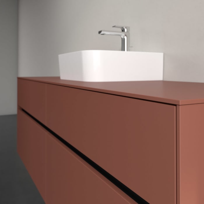 Villeroy & Boch Collaro Waschtischunterschrank 160 x 54,8 cm , mit LED-Beleuchtung, mit 4 Auszügen