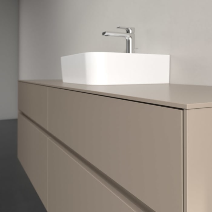 Villeroy & Boch Collaro Waschtischunterschrank 160 x 54,8 cm , mit LED-Beleuchtung, mit 4 Auszügen