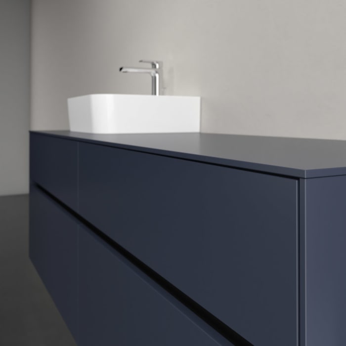 Villeroy & Boch Collaro Waschtischunterschrank 160 x 54,8 cm , mit LED-Beleuchtung, mit 4 Auszügen