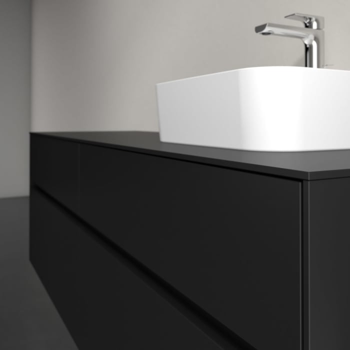 Villeroy & Boch Collaro Waschtischunterschrank 160 x 54,8 cm , mit LED-Beleuchtung, mit 4 Auszügen