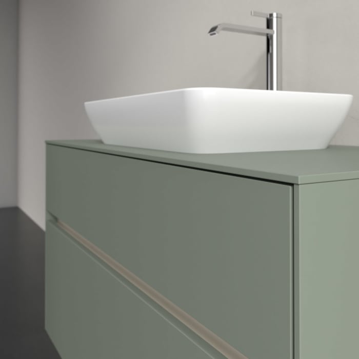 Villeroy & Boch Collaro Waschtischunterschrank 100 x 54,8 cm , mit LED-Beleuchtung, mit 2 Auszügen