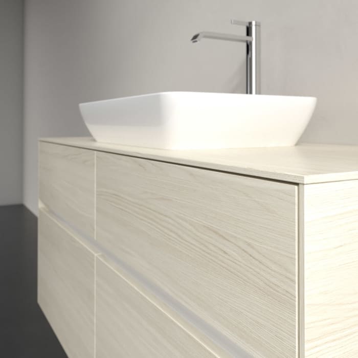 Villeroy & Boch Collaro Waschtischunterschrank 120 x 54,8 cm , mit LED-Beleuchtung, mit 4 Auszügen