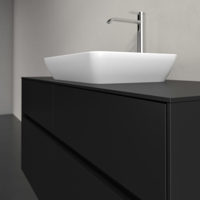 Villeroy & Boch Collaro Waschtischunterschrank 120 x 54,8 cm , mit LED-Beleuchtung, mit 4 Auszügen