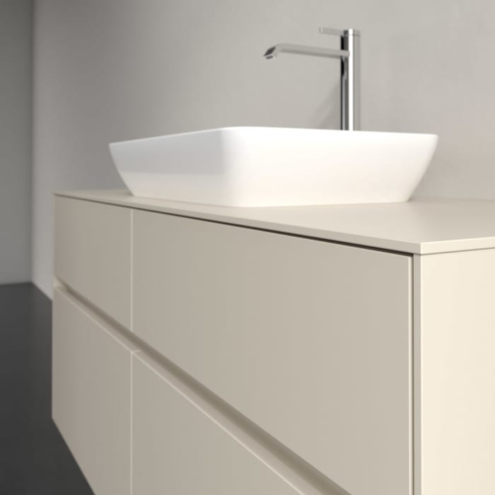 Villeroy & Boch Collaro Waschtischunterschrank 120 x 54,8 cm , mit LED-Beleuchtung, mit 4 Auszügen