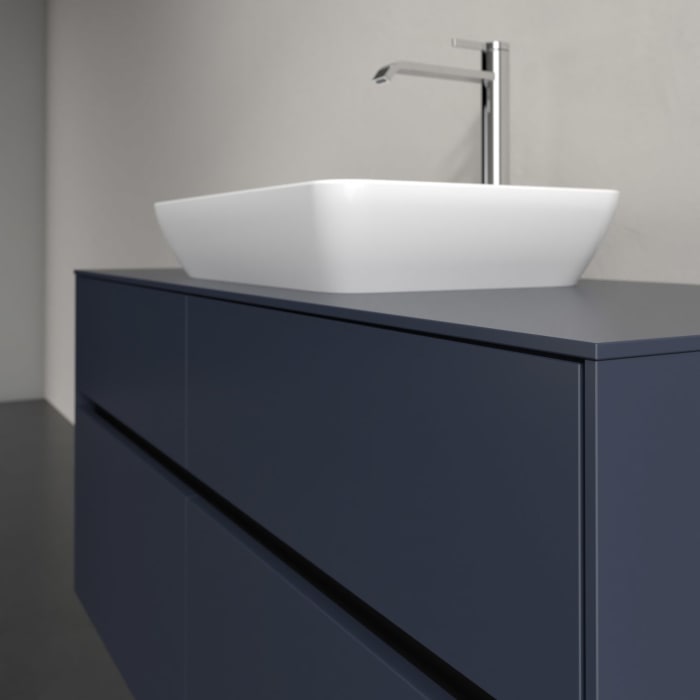 Villeroy & Boch Collaro Waschtischunterschrank 120 x 54,8 cm , mit LED-Beleuchtung, mit 4 Auszügen