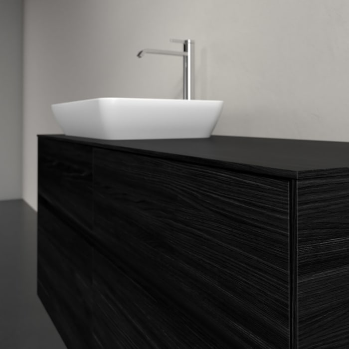 Villeroy & Boch Collaro Waschtischunterschrank 120 x 54,8 cm , mit LED-Beleuchtung, mit 4 Auszügen