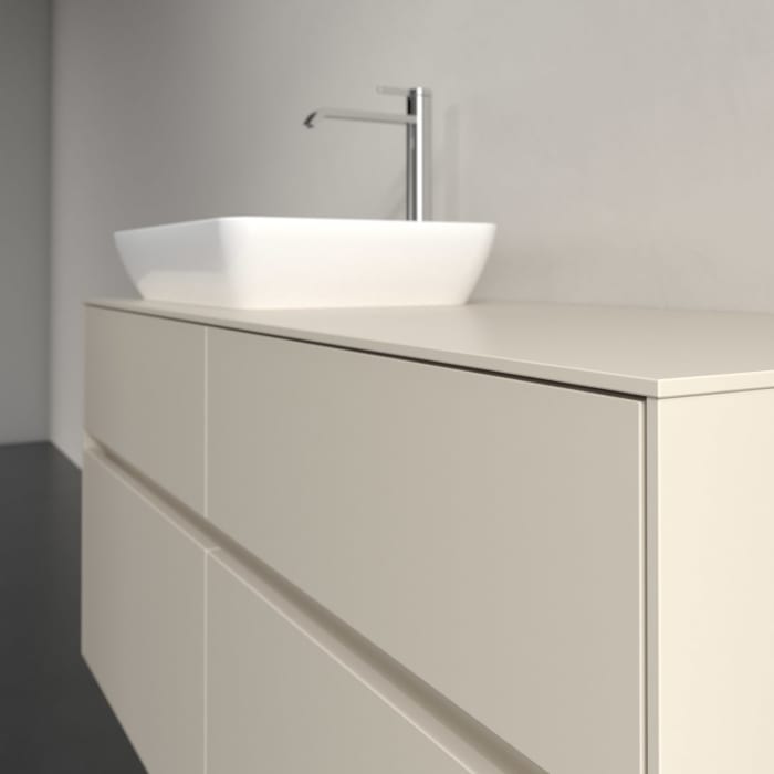 Villeroy & Boch Collaro Waschtischunterschrank 120 x 54,8 cm , mit LED-Beleuchtung, mit 4 Auszügen