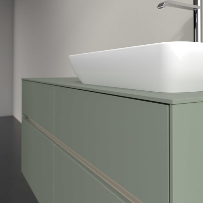 Villeroy & Boch Collaro Waschtischunterschrank 120 x 54,8 cm , mit LED-Beleuchtung, mit 4 Auszügen