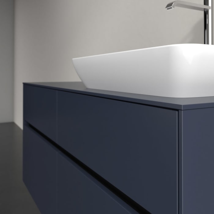 Villeroy & Boch Collaro Waschtischunterschrank 120 x 54,8 cm , mit LED-Beleuchtung, mit 4 Auszügen