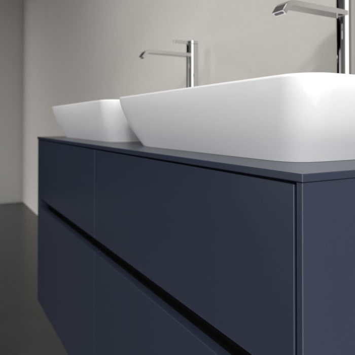 Villeroy & Boch Collaro Waschtischunterschrank 120 x 54,8 cm , mit LED-Beleuchtung, mit 4 Auszügen