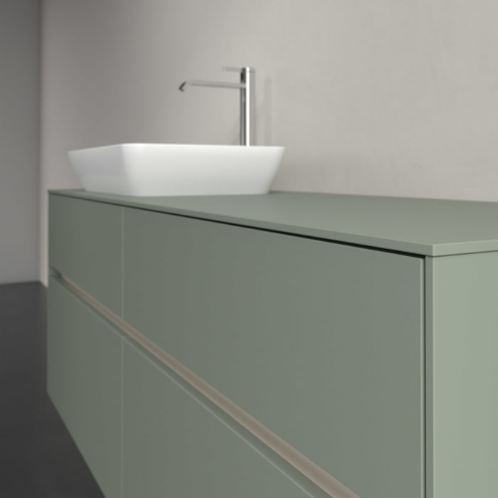 Villeroy & Boch Collaro Waschtischunterschrank 140 x 54,8 cm , mit LED-Beleuchtung, mit 4 Auszügen