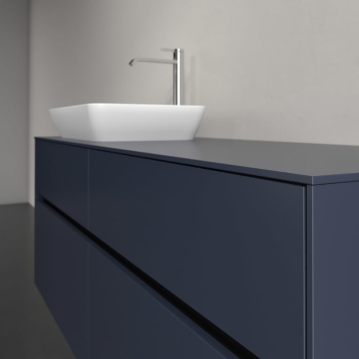 Villeroy & Boch Collaro Waschtischunterschrank 140 x 54,8 cm , mit LED-Beleuchtung, mit 4 Auszügen