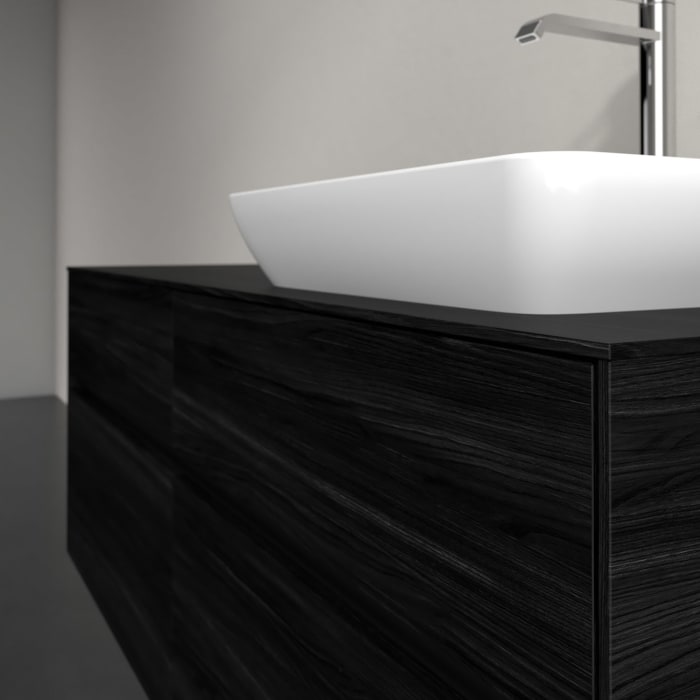 Villeroy & Boch Collaro Waschtischunterschrank 140 x 54,8 cm , mit LED-Beleuchtung, mit 4 Auszügen