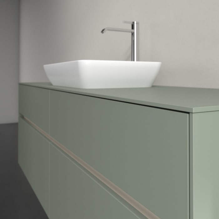 Villeroy & Boch Collaro Waschtischunterschrank 160 x 54,8 cm , mit LED-Beleuchtung, mit 4 Auszügen