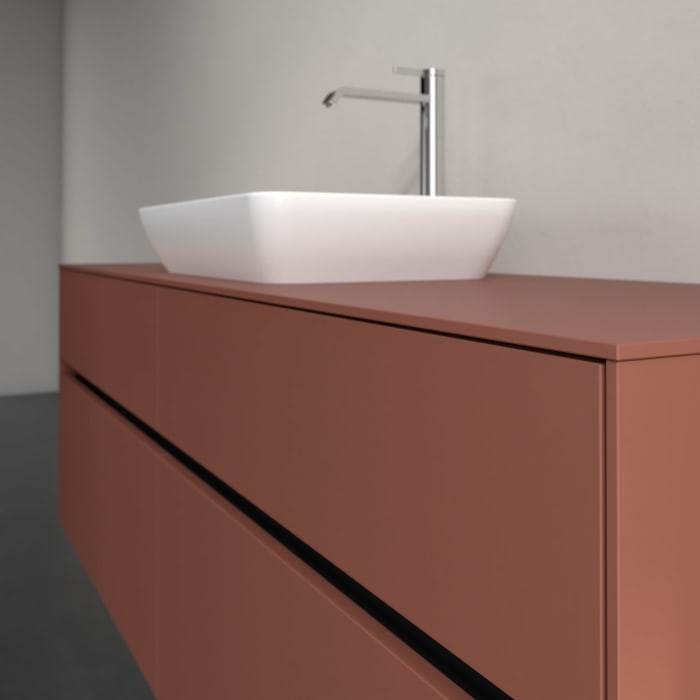 Villeroy & Boch Collaro Waschtischunterschrank 160 x 54,8 cm , mit LED-Beleuchtung, mit 4 Auszügen