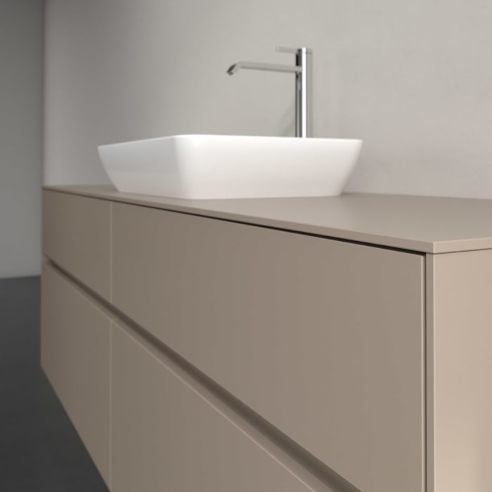 Villeroy & Boch Collaro Waschtischunterschrank 160 x 54,8 cm , mit LED-Beleuchtung, mit 4 Auszügen