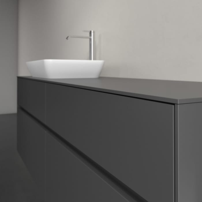 Villeroy & Boch Collaro Waschtischunterschrank 160 x 54,8 cm , mit LED-Beleuchtung, mit 4 Auszügen