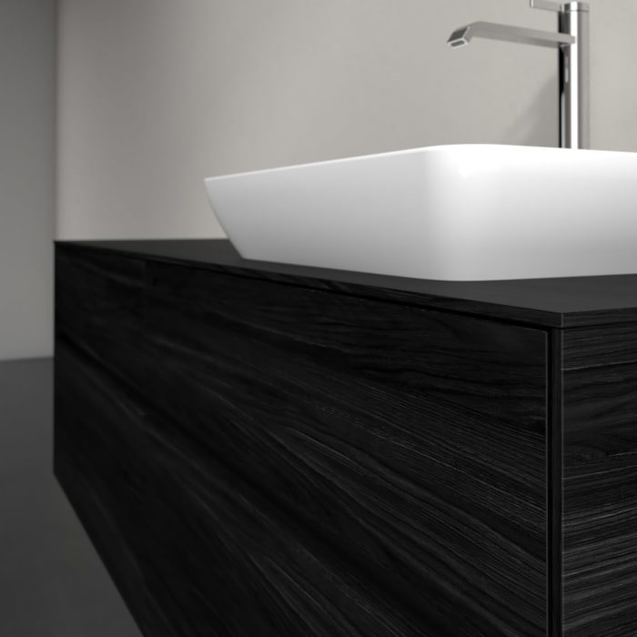 Villeroy & Boch Collaro Waschtischunterschrank 160 x 54,8 cm , mit LED-Beleuchtung, mit 4 Auszügen