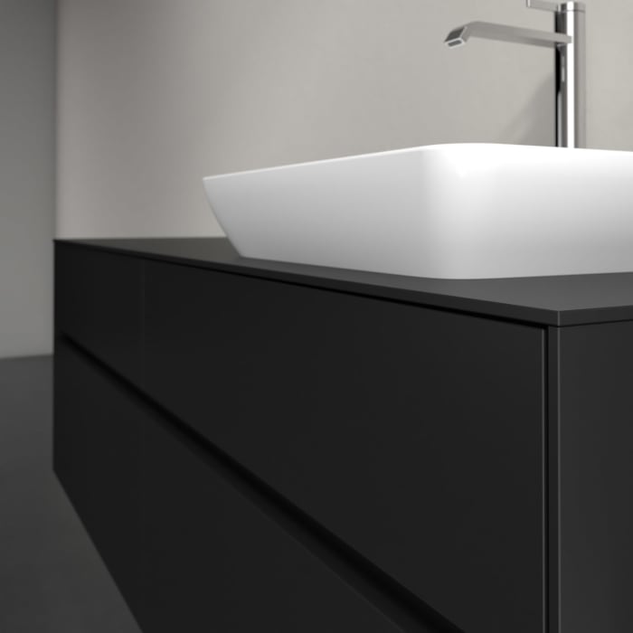 Villeroy & Boch Collaro Waschtischunterschrank 160 x 54,8 cm , mit LED-Beleuchtung, mit 4 Auszügen