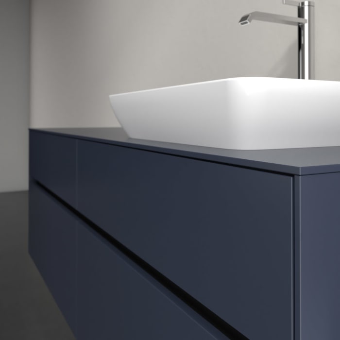 Villeroy & Boch Collaro Waschtischunterschrank 160 x 54,8 cm , mit LED-Beleuchtung, mit 4 Auszügen