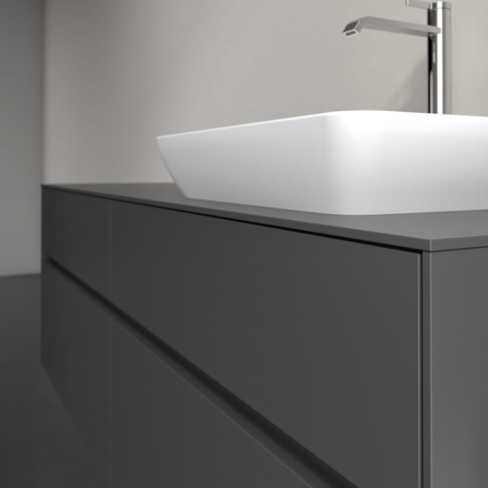 Villeroy & Boch Collaro Waschtischunterschrank 160 x 54,8 cm , mit LED-Beleuchtung, mit 4 Auszügen