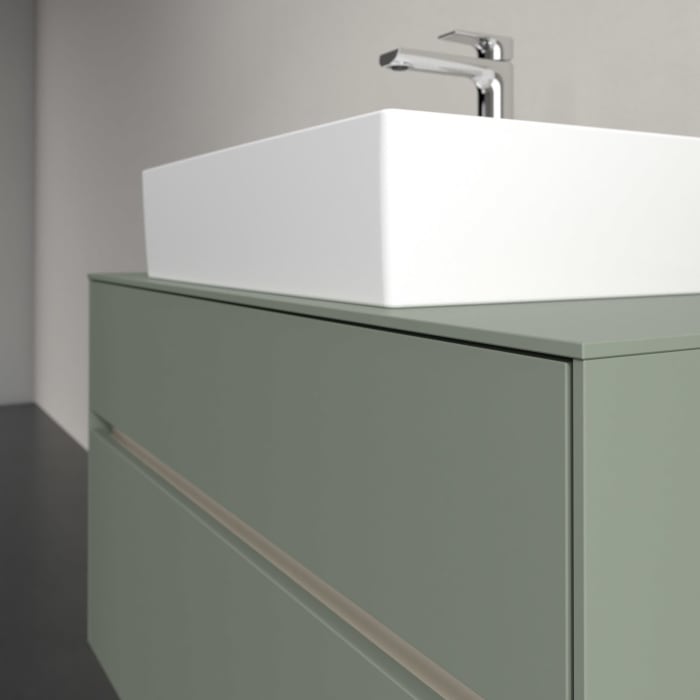 Villeroy & Boch Collaro Waschtischunterschrank 100 x 54,8 cm , mit LED-Beleuchtung, mit 2 Auszügen